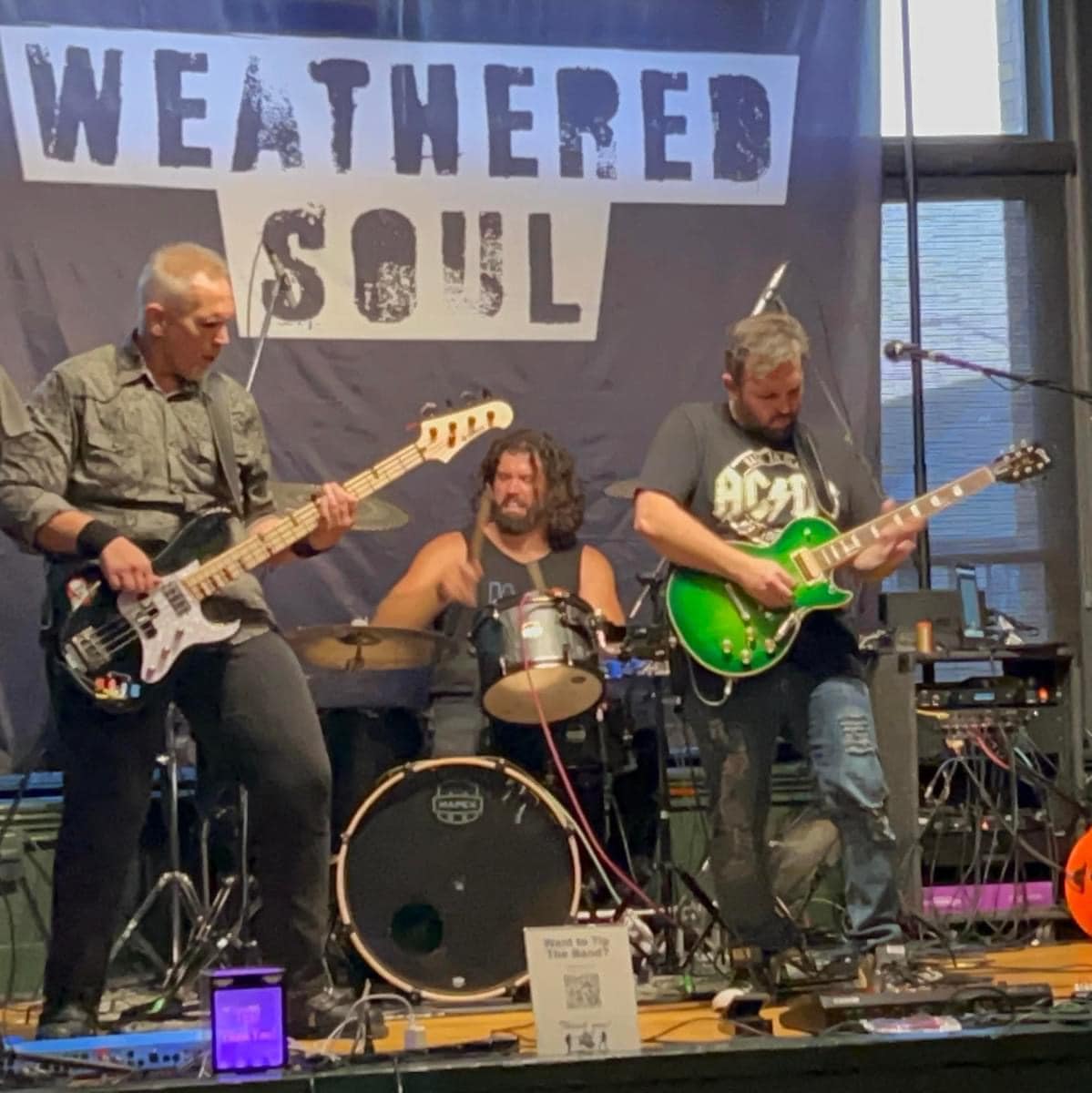 Weathered Soul full band at 1907 Brewing