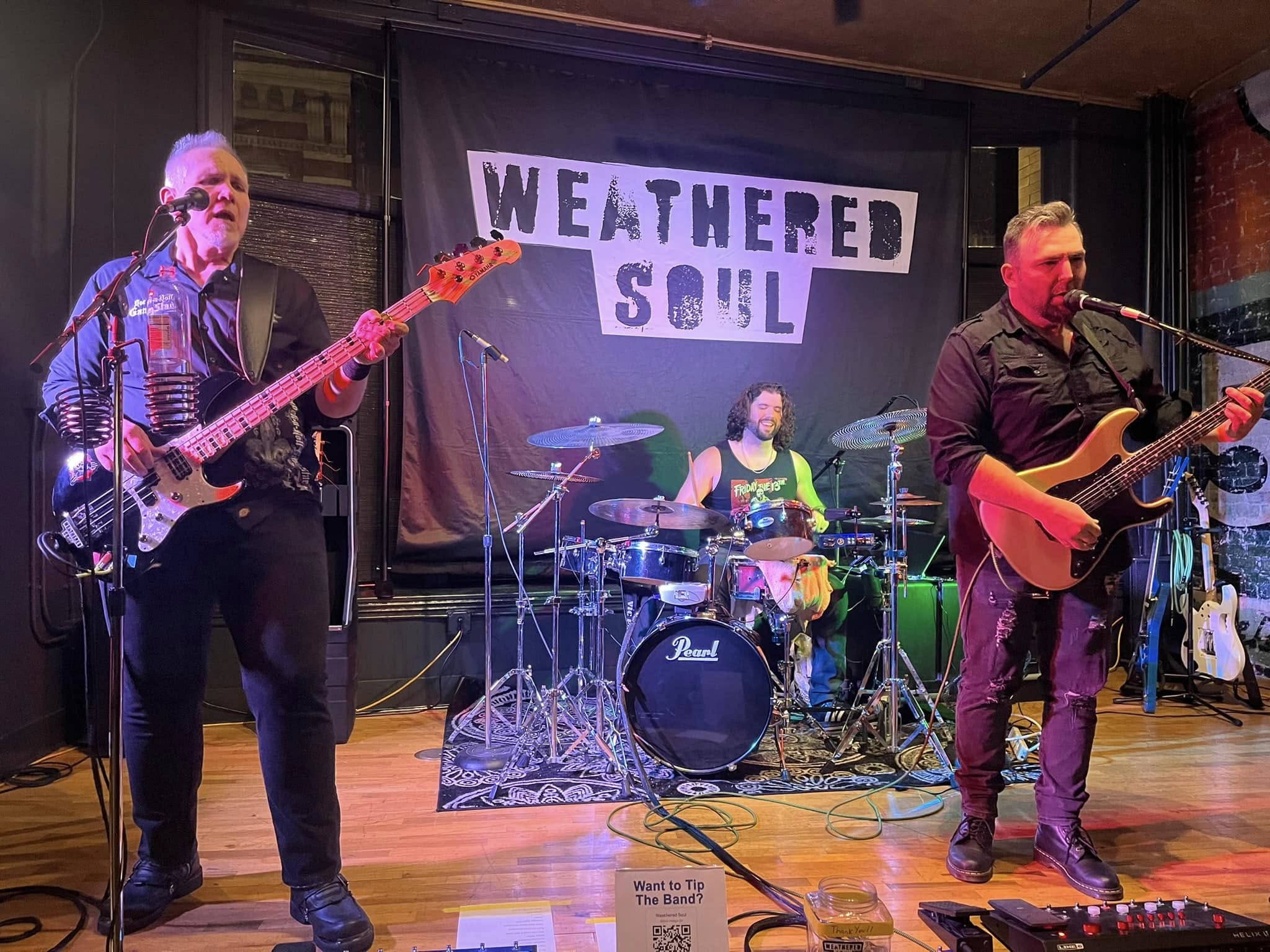 Weathered Soul full band on stage